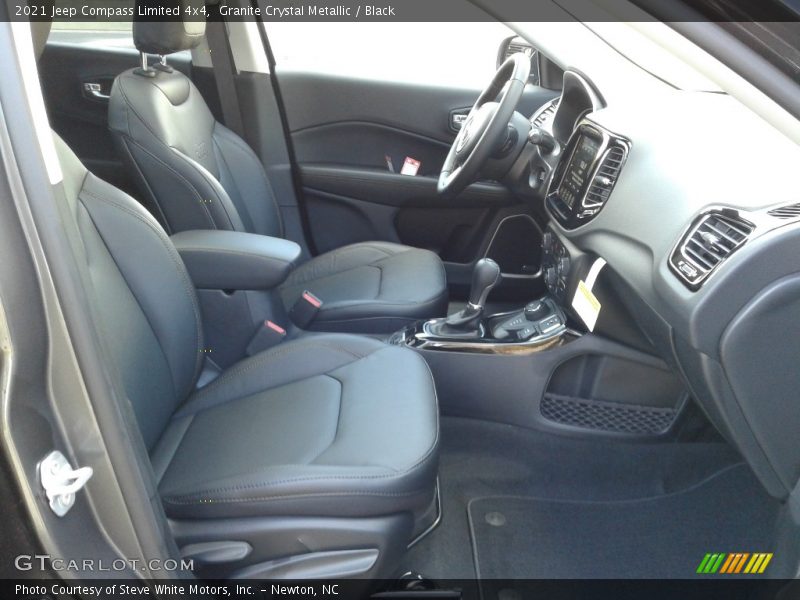 Granite Crystal Metallic / Black 2021 Jeep Compass Limited 4x4