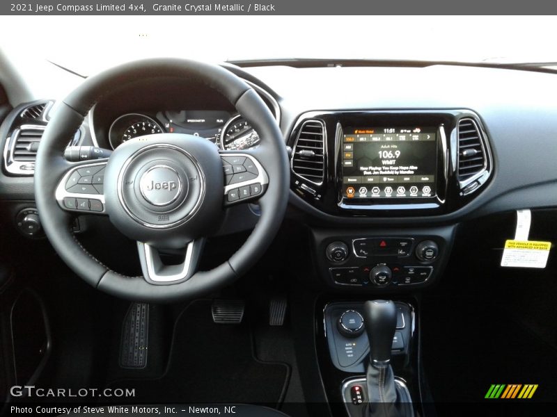 Granite Crystal Metallic / Black 2021 Jeep Compass Limited 4x4