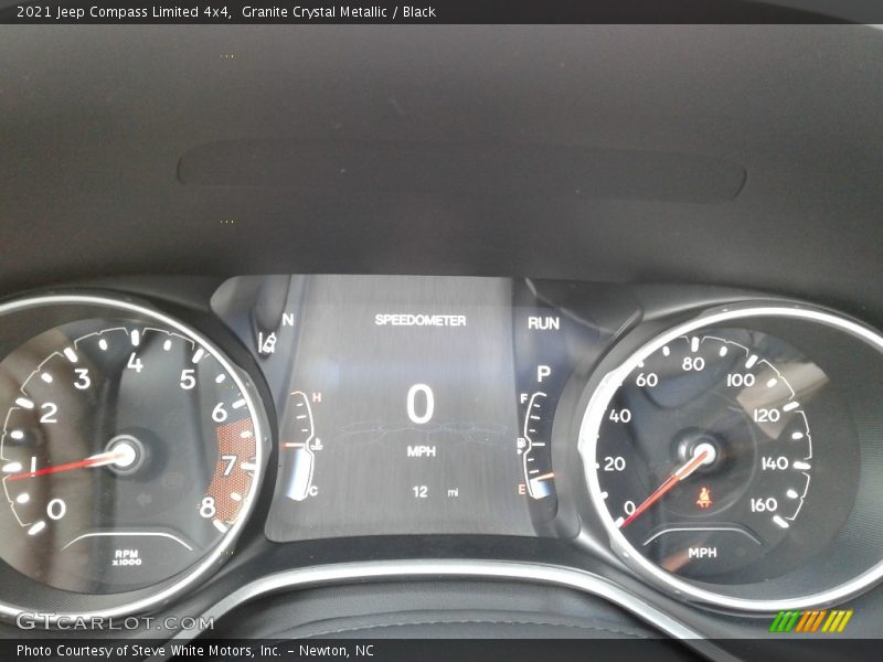 Granite Crystal Metallic / Black 2021 Jeep Compass Limited 4x4