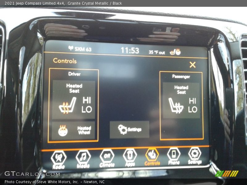 Granite Crystal Metallic / Black 2021 Jeep Compass Limited 4x4