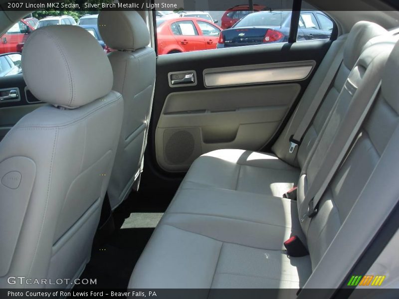 Silver Birch Metallic / Light Stone 2007 Lincoln MKZ Sedan