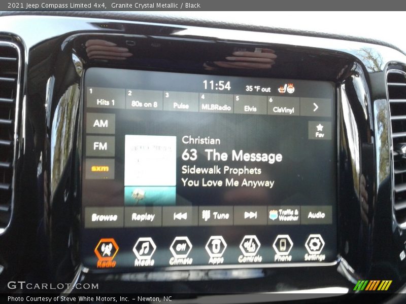 Granite Crystal Metallic / Black 2021 Jeep Compass Limited 4x4