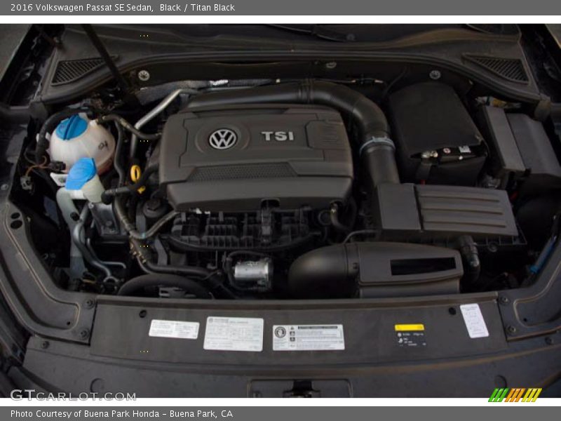  2016 Passat SE Sedan Engine - 1.8 Liter Turbocharged TSI DOHC 16-Valve 4 Cylinder