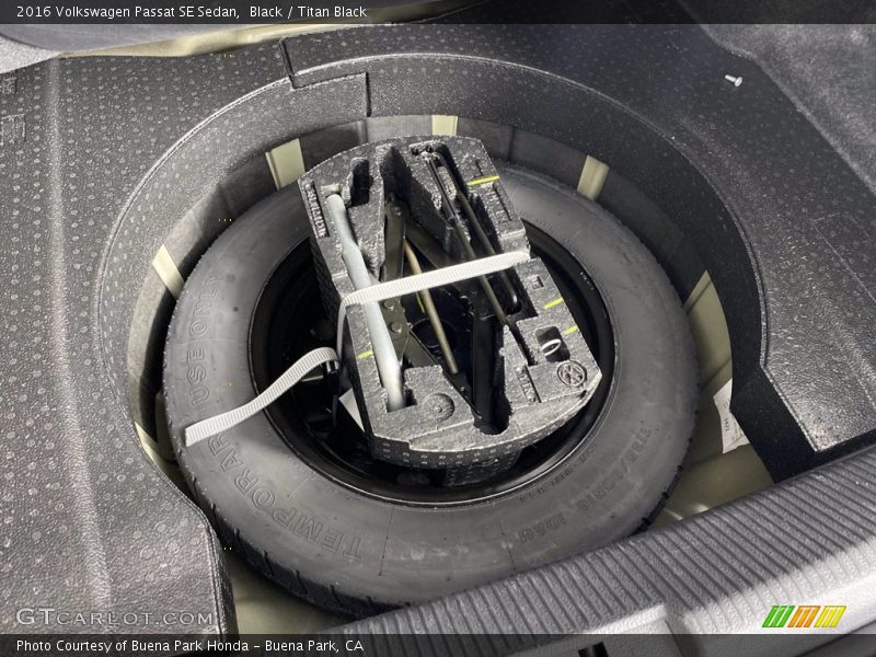 Tool Kit of 2016 Passat SE Sedan