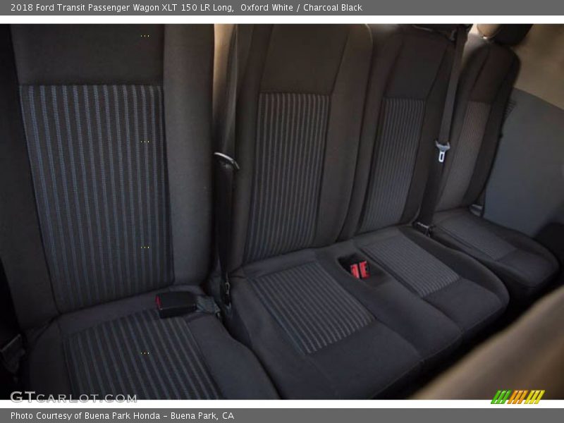 Oxford White / Charcoal Black 2018 Ford Transit Passenger Wagon XLT 150 LR Long