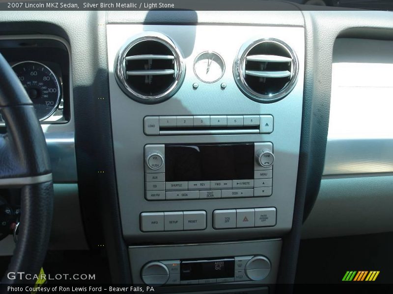 Silver Birch Metallic / Light Stone 2007 Lincoln MKZ Sedan