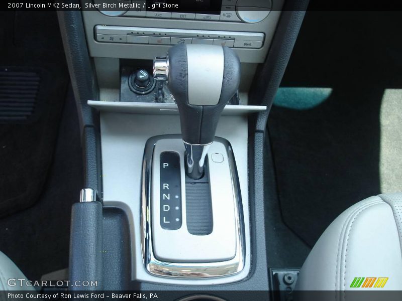 Silver Birch Metallic / Light Stone 2007 Lincoln MKZ Sedan