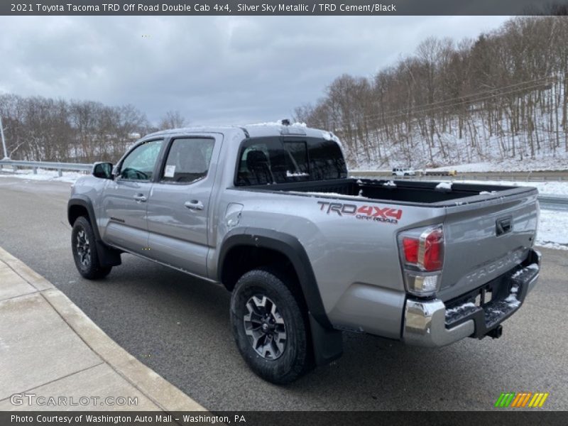 Silver Sky Metallic / TRD Cement/Black 2021 Toyota Tacoma TRD Off Road Double Cab 4x4