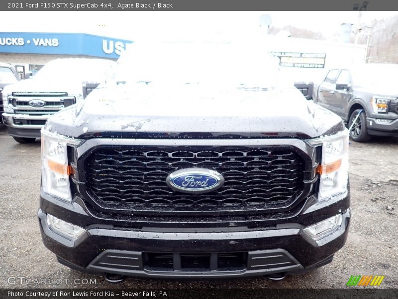 Agate Black / Black 2021 Ford F150 STX SuperCab 4x4