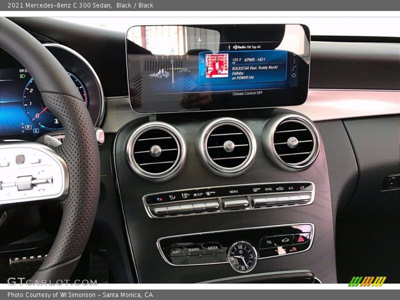 Black / Black 2021 Mercedes-Benz C 300 Sedan