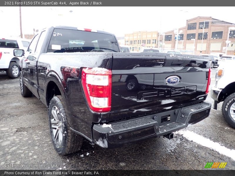 Agate Black / Black 2021 Ford F150 STX SuperCab 4x4