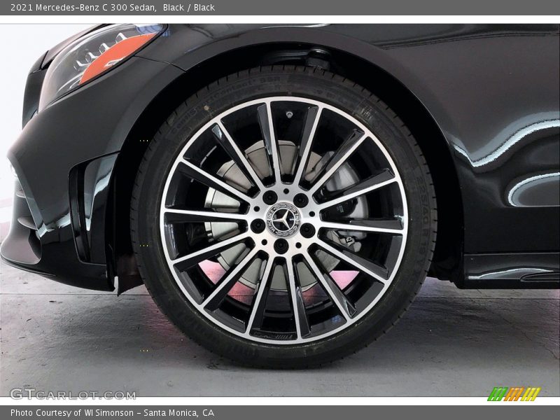 Black / Black 2021 Mercedes-Benz C 300 Sedan