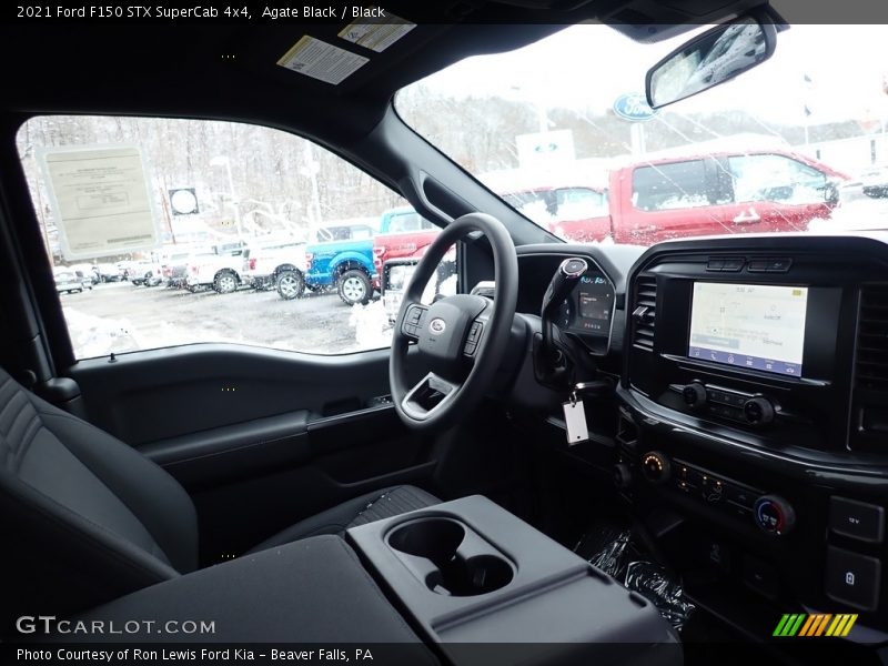 Agate Black / Black 2021 Ford F150 STX SuperCab 4x4