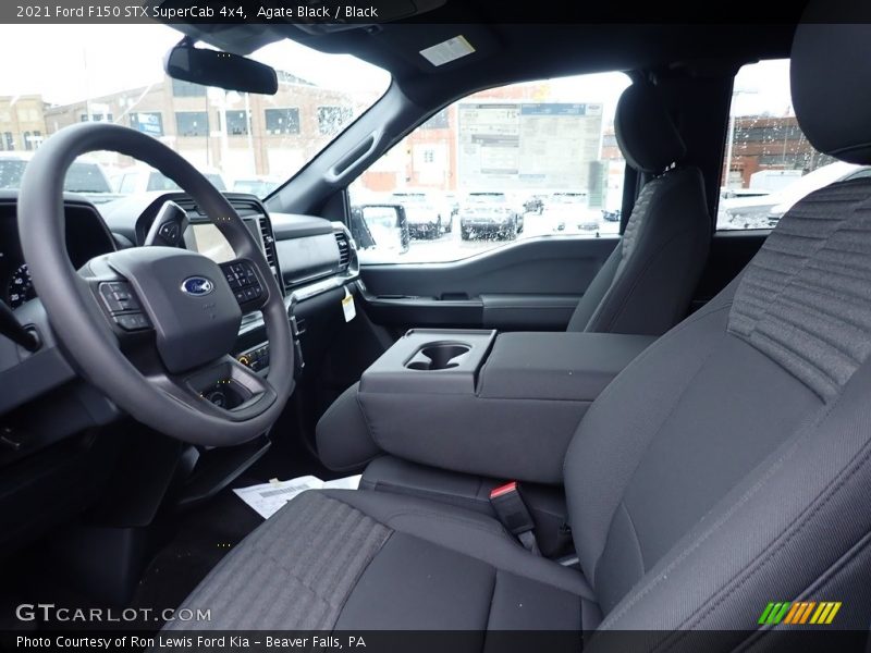 Agate Black / Black 2021 Ford F150 STX SuperCab 4x4