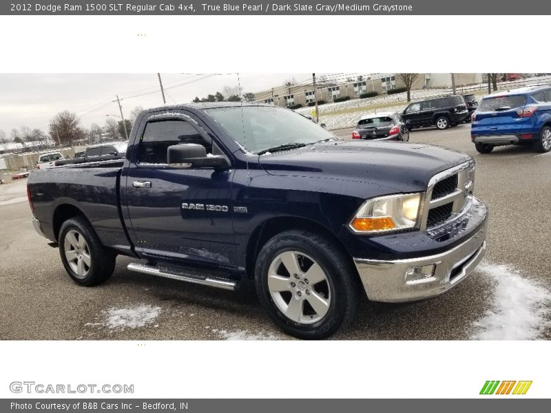 Front 3/4 View of 2012 Ram 1500 SLT Regular Cab 4x4