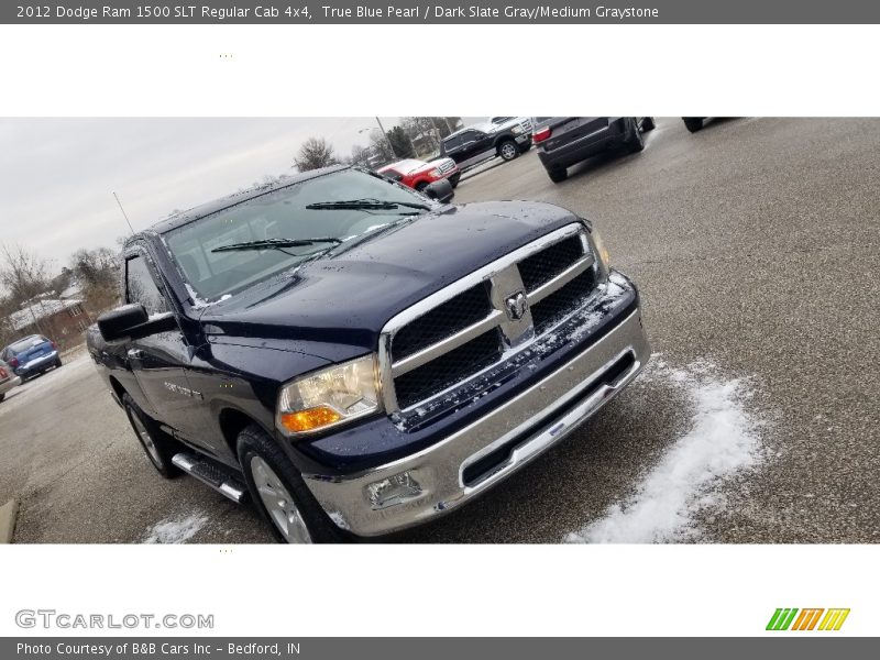  2012 Ram 1500 SLT Regular Cab 4x4 True Blue Pearl