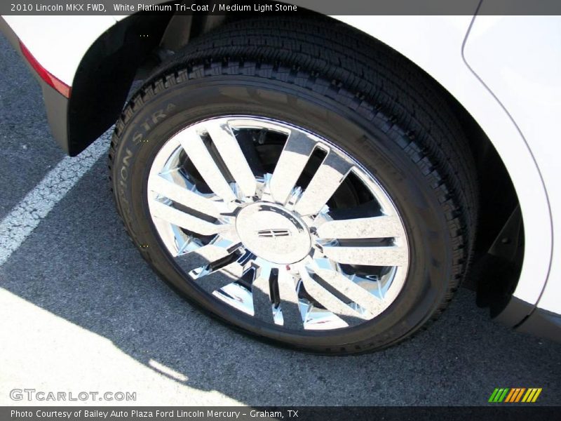 White Platinum Tri-Coat / Medium Light Stone 2010 Lincoln MKX FWD
