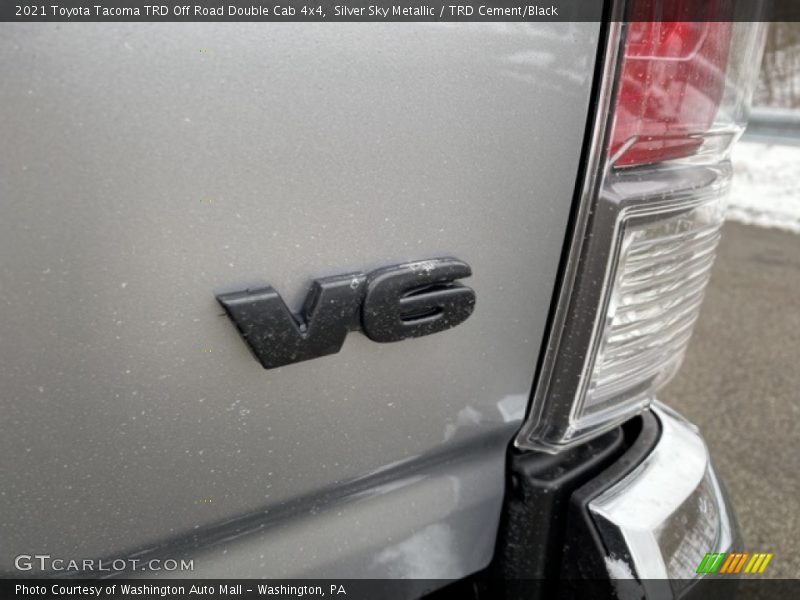 Silver Sky Metallic / TRD Cement/Black 2021 Toyota Tacoma TRD Off Road Double Cab 4x4