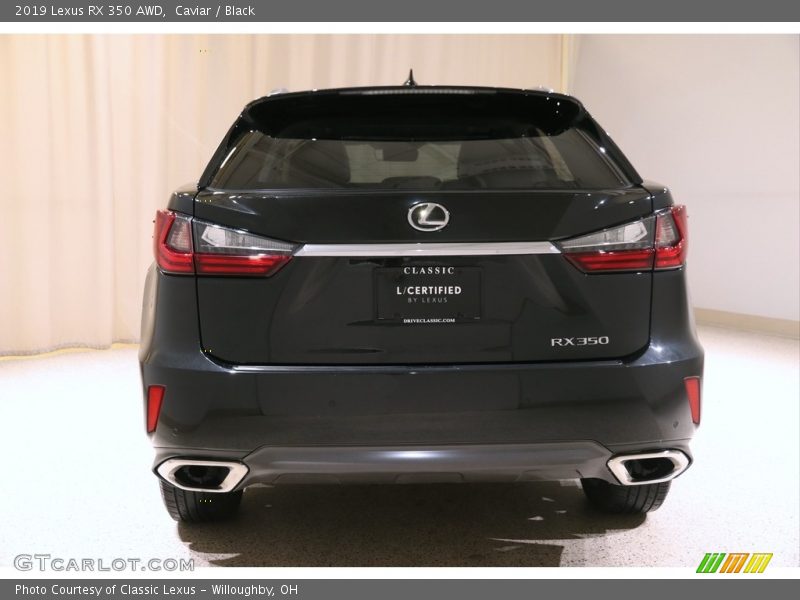 Caviar / Black 2019 Lexus RX 350 AWD