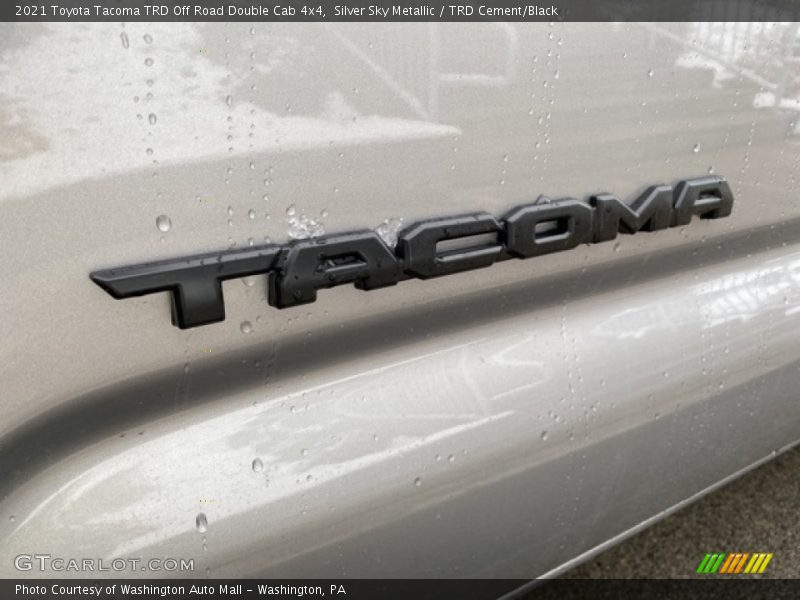 Silver Sky Metallic / TRD Cement/Black 2021 Toyota Tacoma TRD Off Road Double Cab 4x4