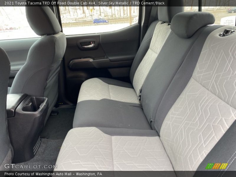 Silver Sky Metallic / TRD Cement/Black 2021 Toyota Tacoma TRD Off Road Double Cab 4x4