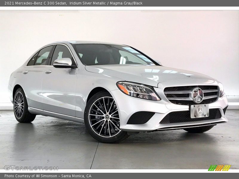 Iridium Silver Metallic / Magma Gray/Black 2021 Mercedes-Benz C 300 Sedan