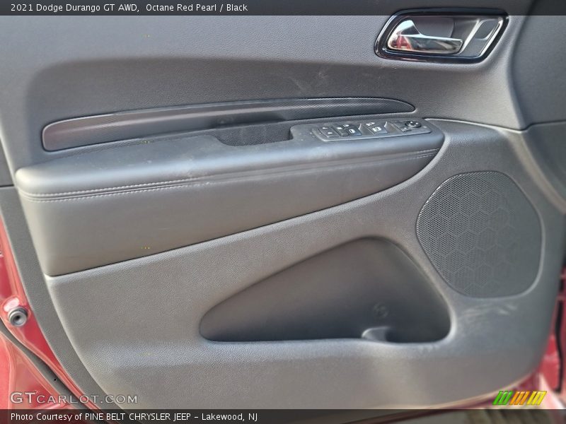 Octane Red Pearl / Black 2021 Dodge Durango GT AWD