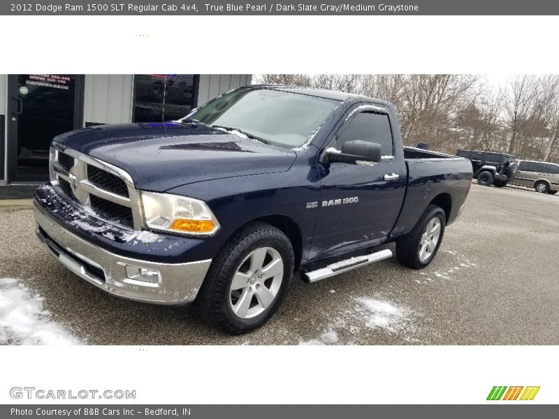  2012 Ram 1500 SLT Regular Cab 4x4 True Blue Pearl