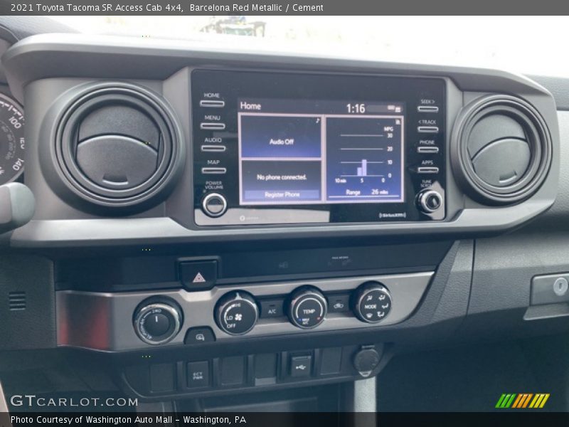 Barcelona Red Metallic / Cement 2021 Toyota Tacoma SR Access Cab 4x4