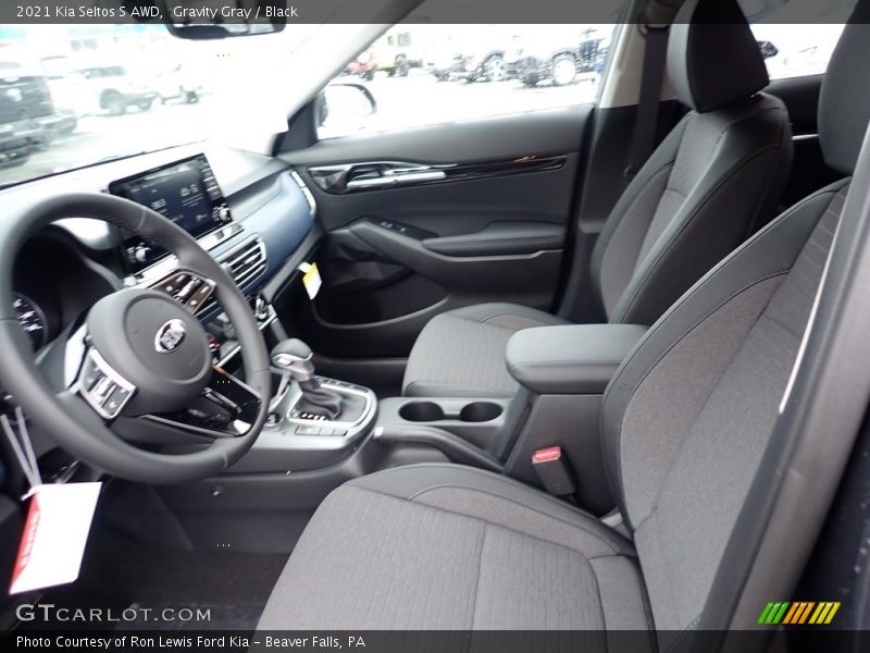 Gravity Gray / Black 2021 Kia Seltos S AWD