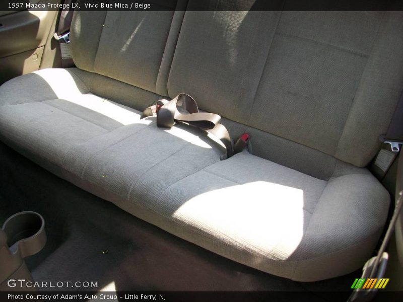 Vivid Blue Mica / Beige 1997 Mazda Protege LX