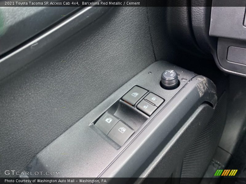 Barcelona Red Metallic / Cement 2021 Toyota Tacoma SR Access Cab 4x4