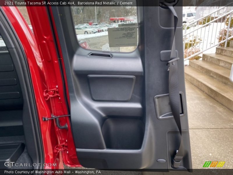 Barcelona Red Metallic / Cement 2021 Toyota Tacoma SR Access Cab 4x4