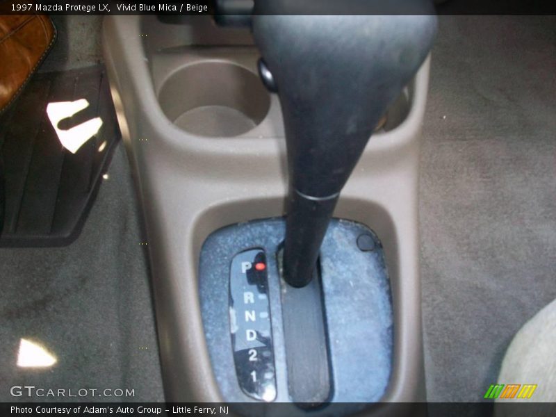 Vivid Blue Mica / Beige 1997 Mazda Protege LX