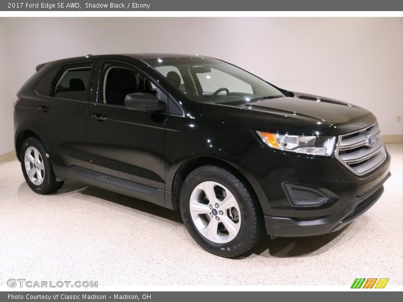 Shadow Black / Ebony 2017 Ford Edge SE AWD