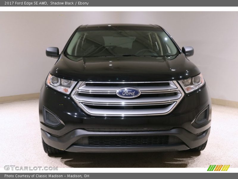 Shadow Black / Ebony 2017 Ford Edge SE AWD
