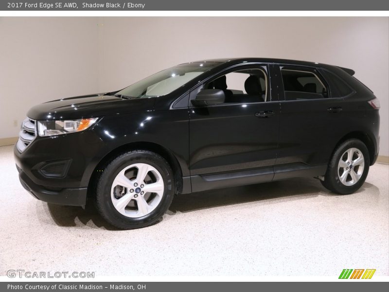 Shadow Black / Ebony 2017 Ford Edge SE AWD