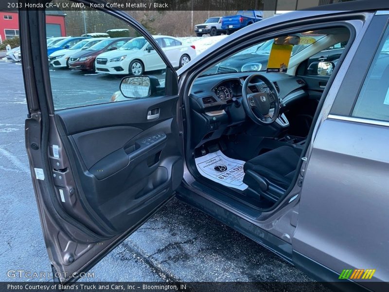 Kona Coffee Metallic / Black 2013 Honda CR-V LX AWD