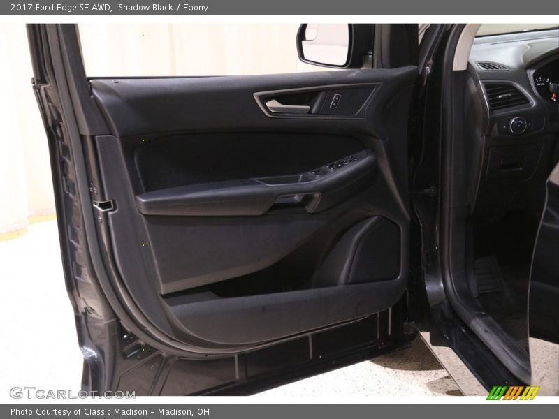 Shadow Black / Ebony 2017 Ford Edge SE AWD