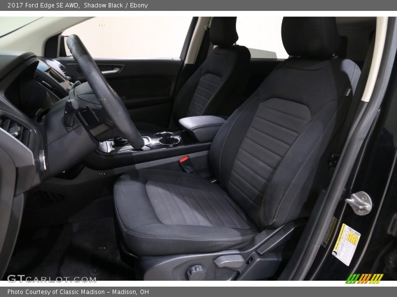 Shadow Black / Ebony 2017 Ford Edge SE AWD