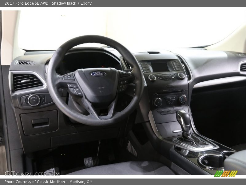 Shadow Black / Ebony 2017 Ford Edge SE AWD