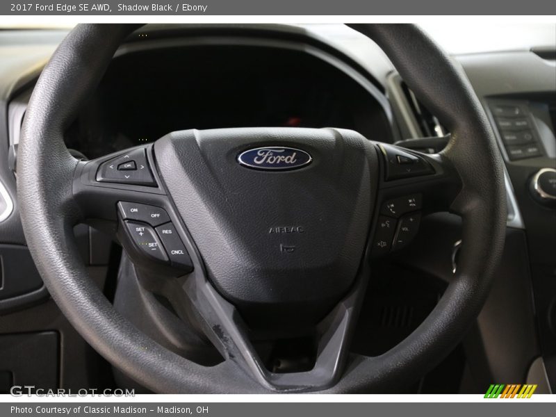 Shadow Black / Ebony 2017 Ford Edge SE AWD