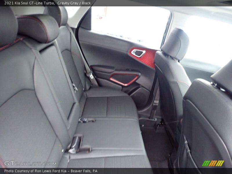 Gravity Gray / Black 2021 Kia Soul GT-Line Turbo