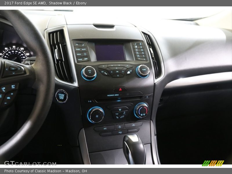 Shadow Black / Ebony 2017 Ford Edge SE AWD