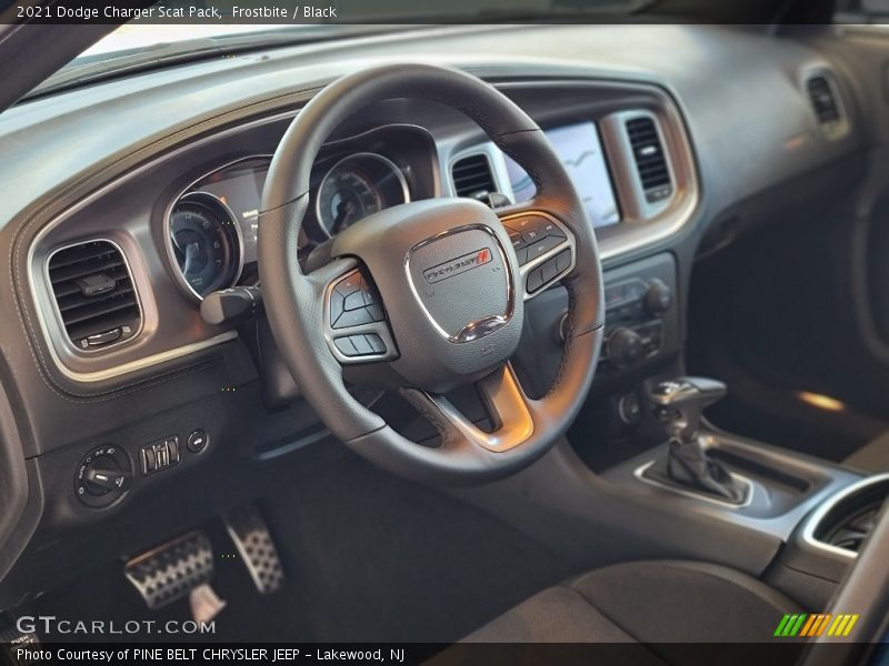 Frostbite / Black 2021 Dodge Charger Scat Pack