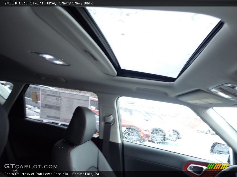Gravity Gray / Black 2021 Kia Soul GT-Line Turbo