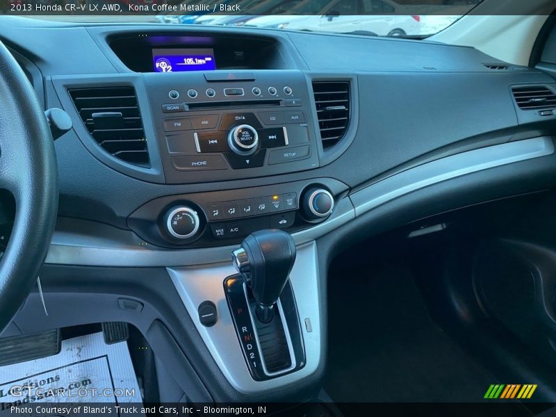Kona Coffee Metallic / Black 2013 Honda CR-V LX AWD