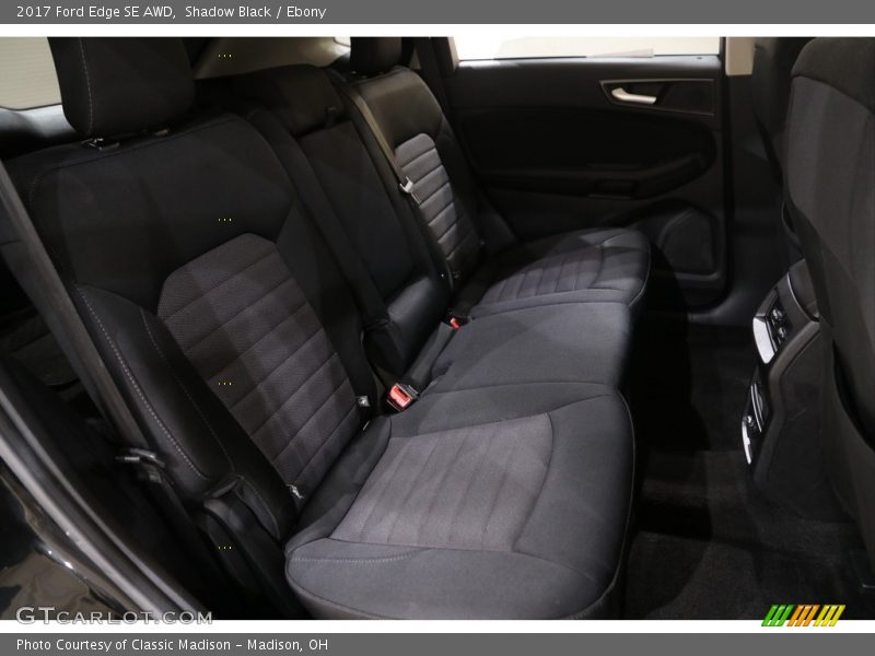Shadow Black / Ebony 2017 Ford Edge SE AWD