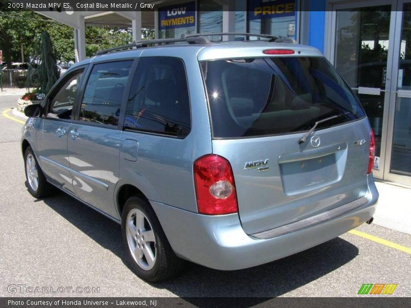 Costal Blue Metallic / Gray 2003 Mazda MPV ES