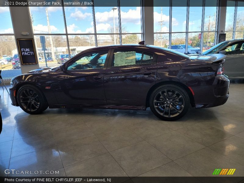 Hellraisin / Black 2021 Dodge Charger Scat Pack